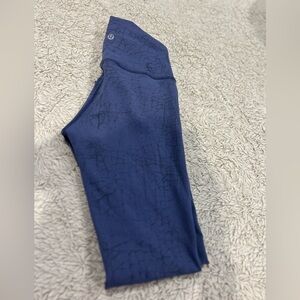 lululemon athletica Blue Leggings